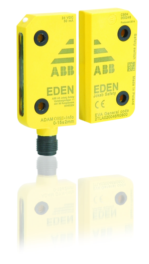 ABB Jokab Safety Eden sensors feature RFID for greater security and